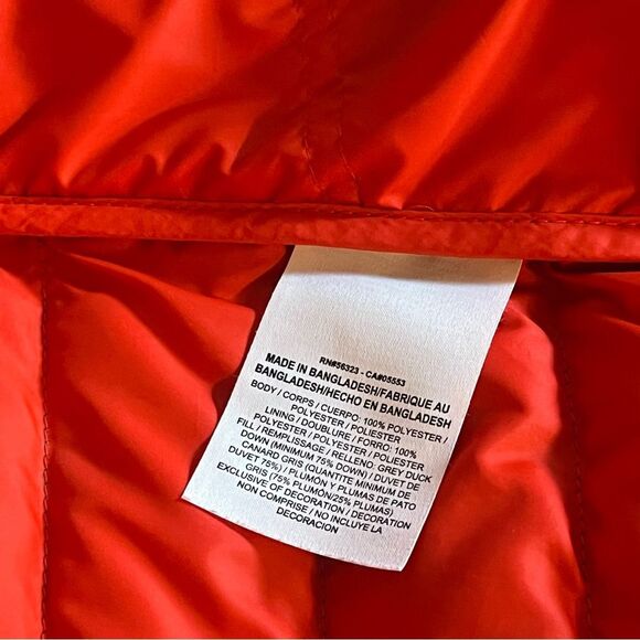 Nike Black Red Puffer Vest Small - Picture 5 of 8